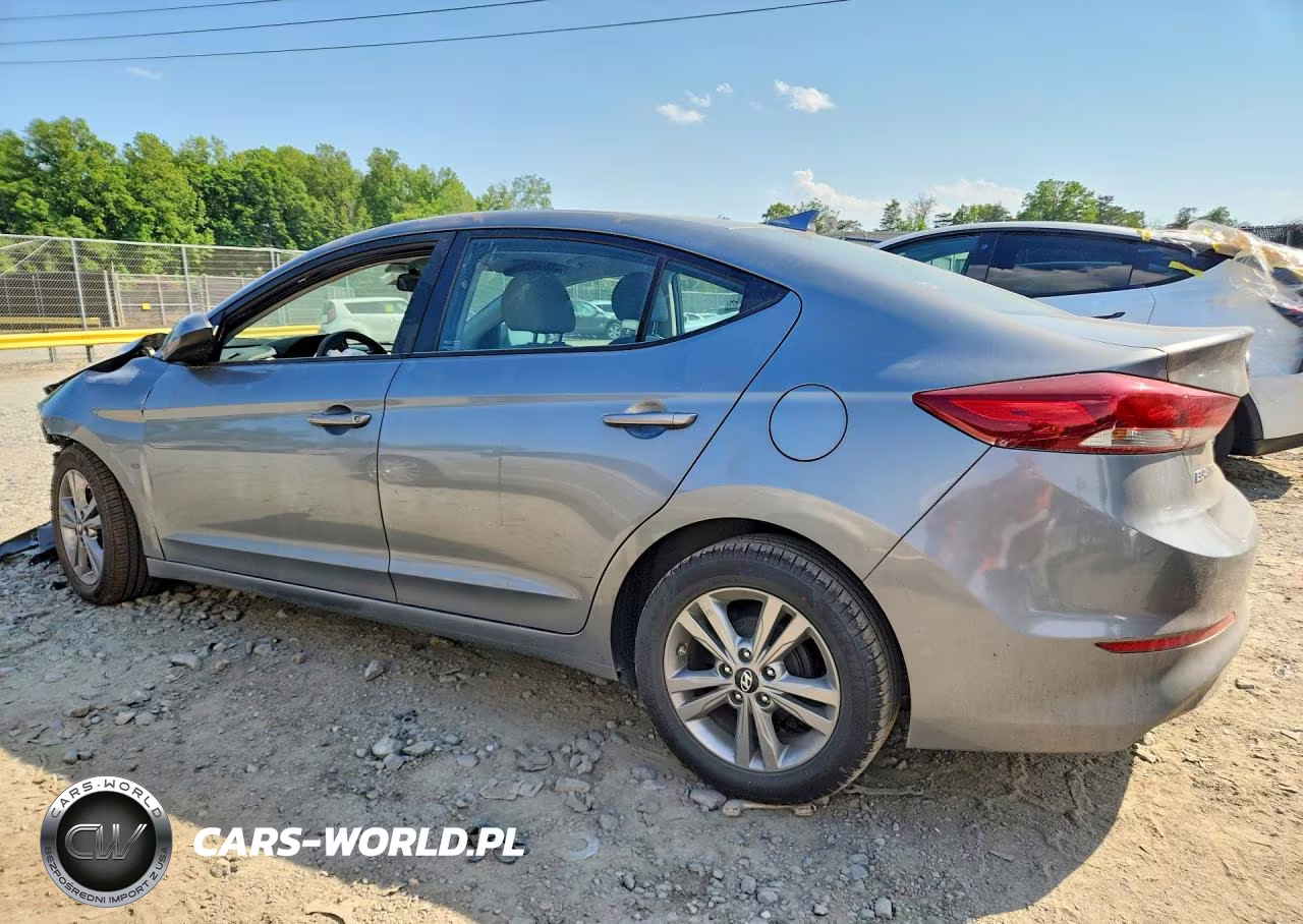2017 Hyundai Elantra Se VIN:KMHD84LF3HU222596 - 2