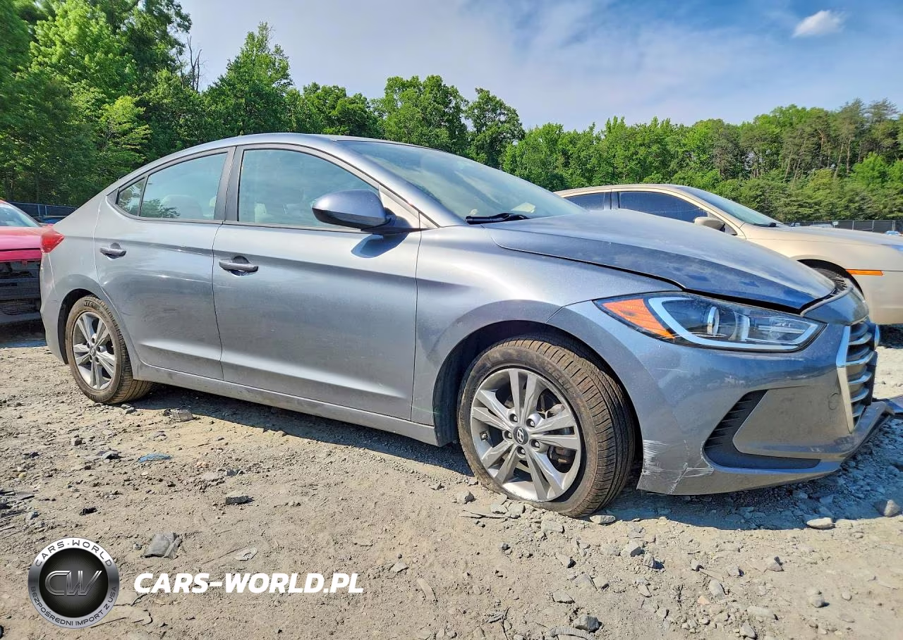 2017 Hyundai Elantra Se VIN:KMHD84LF3HU222596 - 4