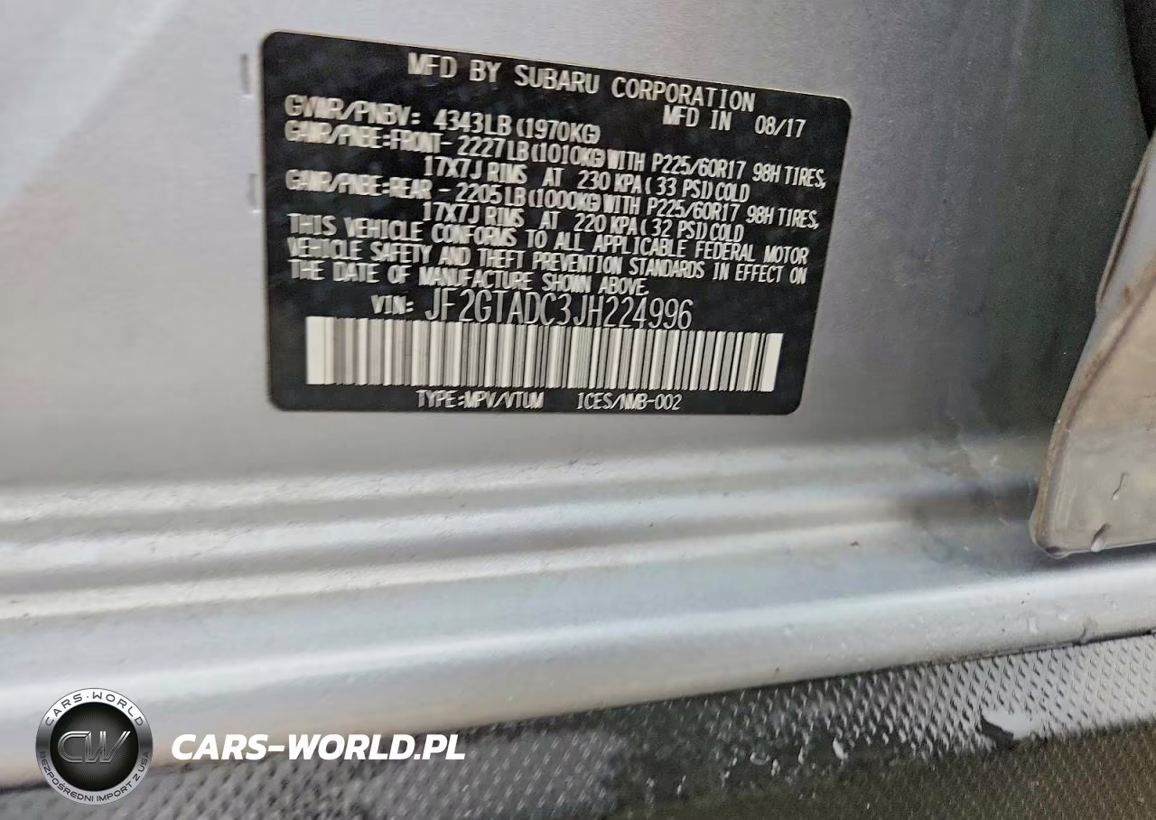 2018 Subaru Crosstrek Premium VIN:JF2GTADC3JH224996 - 12