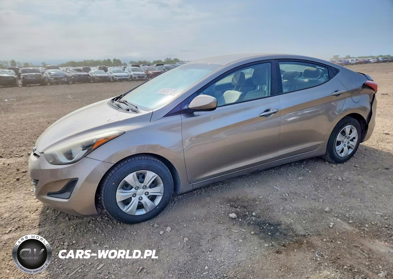 2016 Hyundai Elantra Se VIN:5NPDH4AE0GH682015 - 1