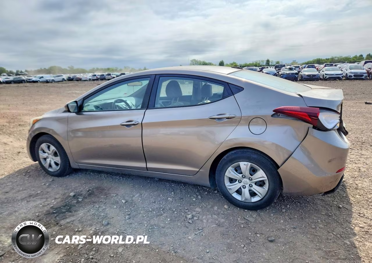 2016 Hyundai Elantra Se VIN:5NPDH4AE0GH682015 - 2