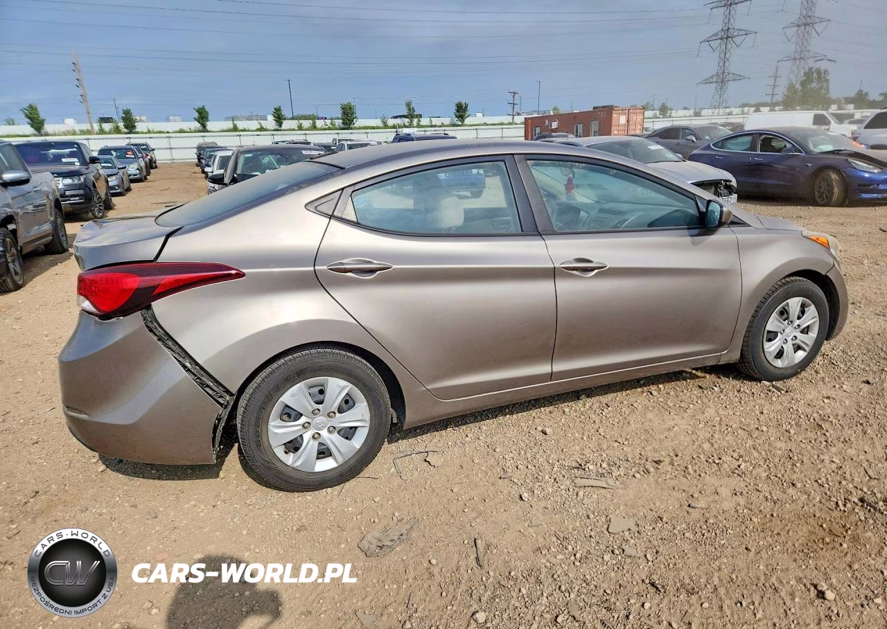 2016 Hyundai Elantra Se VIN:5NPDH4AE0GH682015 - 3