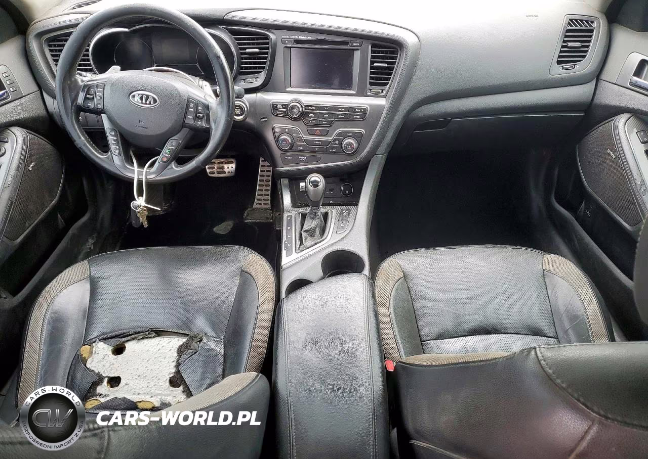 2012 Kia Optima Sx VIN:5XXGR4A68CG002726 - 8