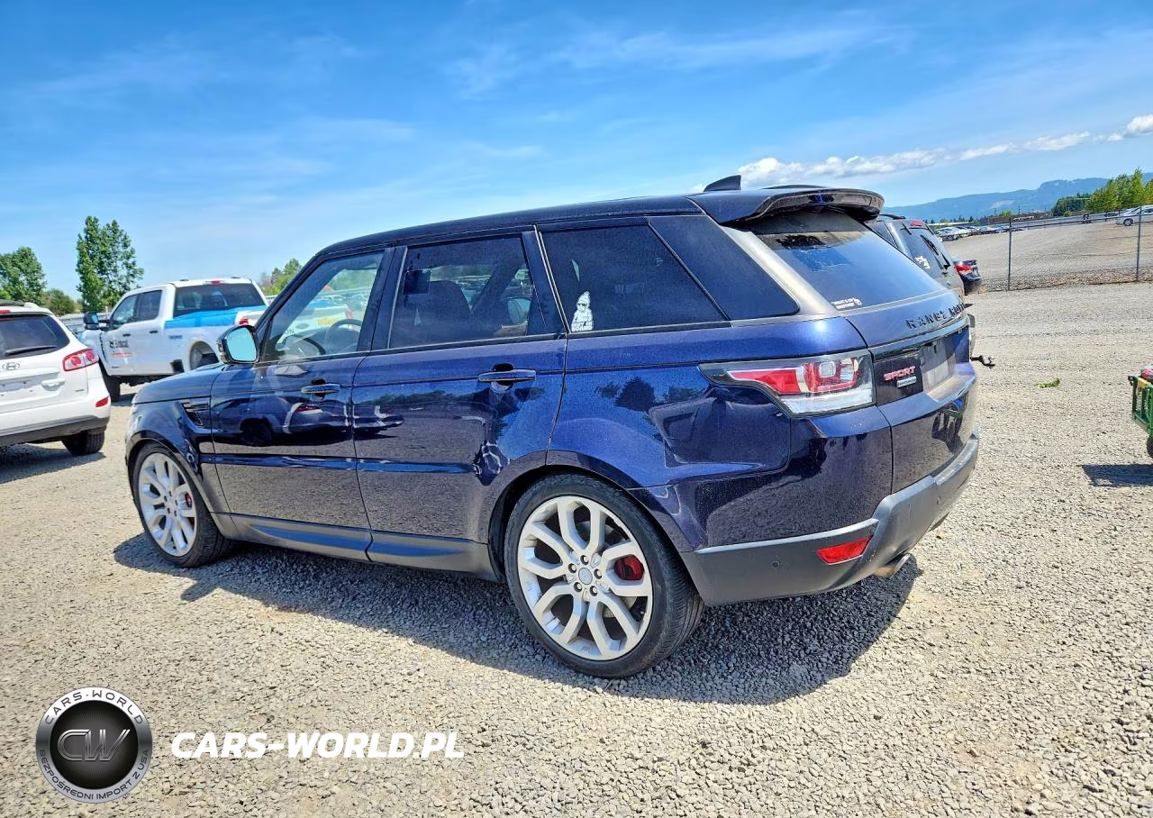 2017 Land Rover Range Rover Sport Sc VIN:SALWR2FE8HA129357 - 2