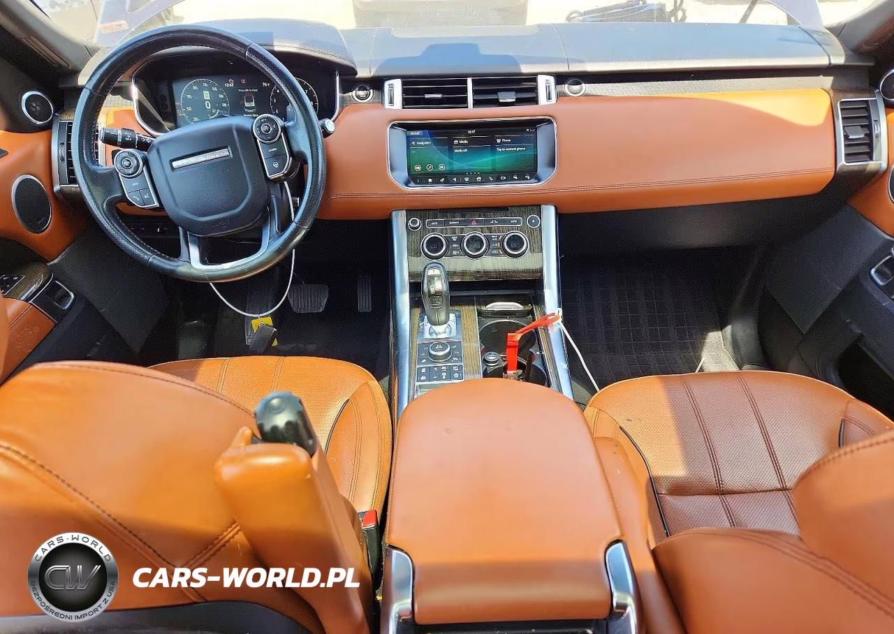 2017 Land Rover Range Rover Sport Sc VIN:SALWR2FE8HA129357 - 8
