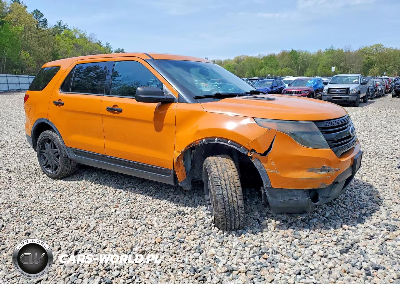 2014 Ford Explorer Police Interceptor VIN:1FM5K8AR1EGC14243 - 4
