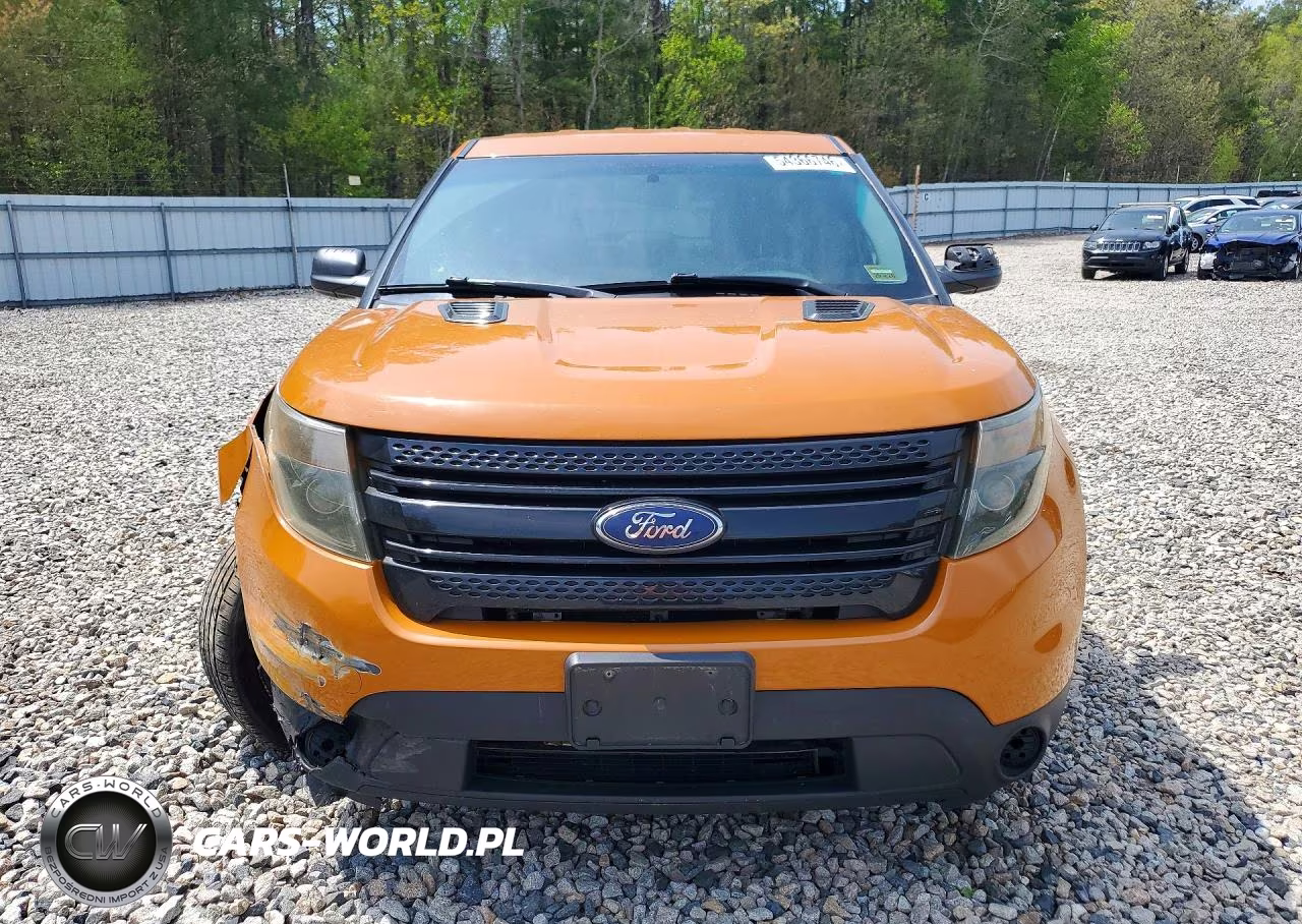 2014 Ford Explorer Police Interceptor VIN:1FM5K8AR1EGC14243 - 5