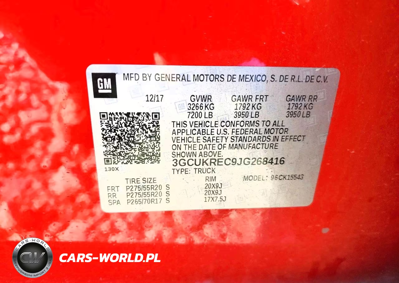 2018 Chevrolet Silverado K1500 Lt VIN:3GCUKREC9JG268416 - 12