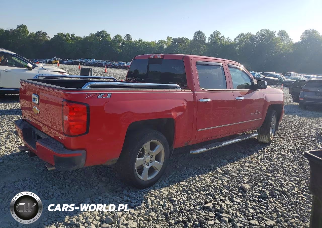 2018 Chevrolet Silverado K1500 Lt VIN:3GCUKREC9JG268416 - 3
