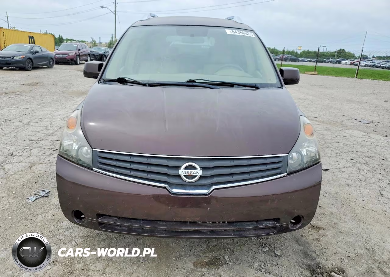 2007 Nissan Quest 3.5 VIN:5N1BV28U77N123901 - 5