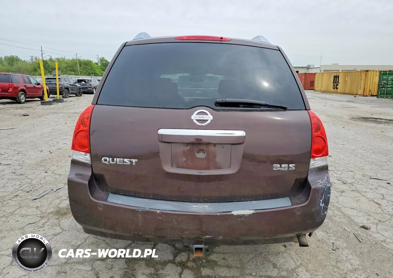 2007 Nissan Quest 3.5 VIN:5N1BV28U77N123901 - 6