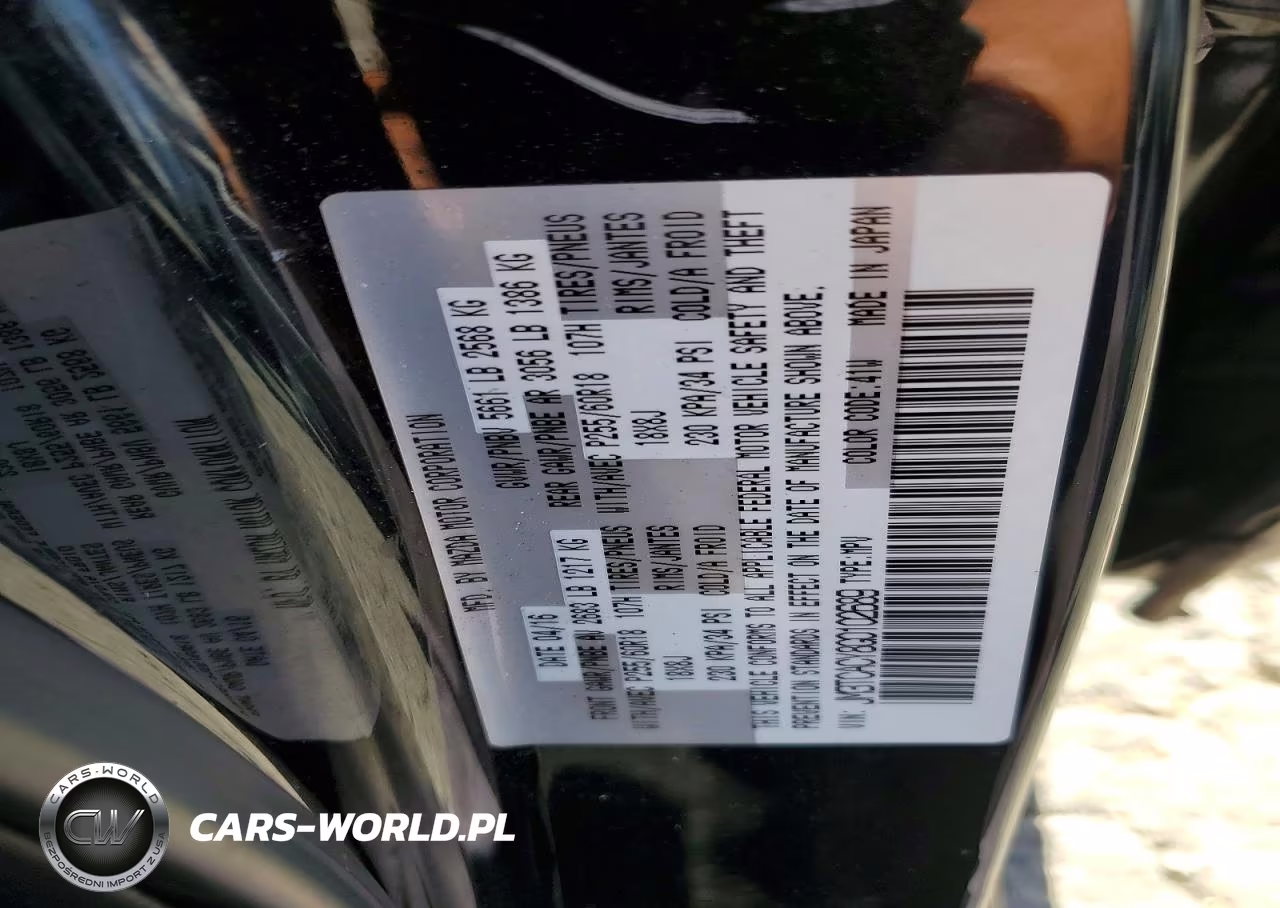 2016 Mazda Cx-9 Touring VIN:JM3TCACY8G0102689 - 13