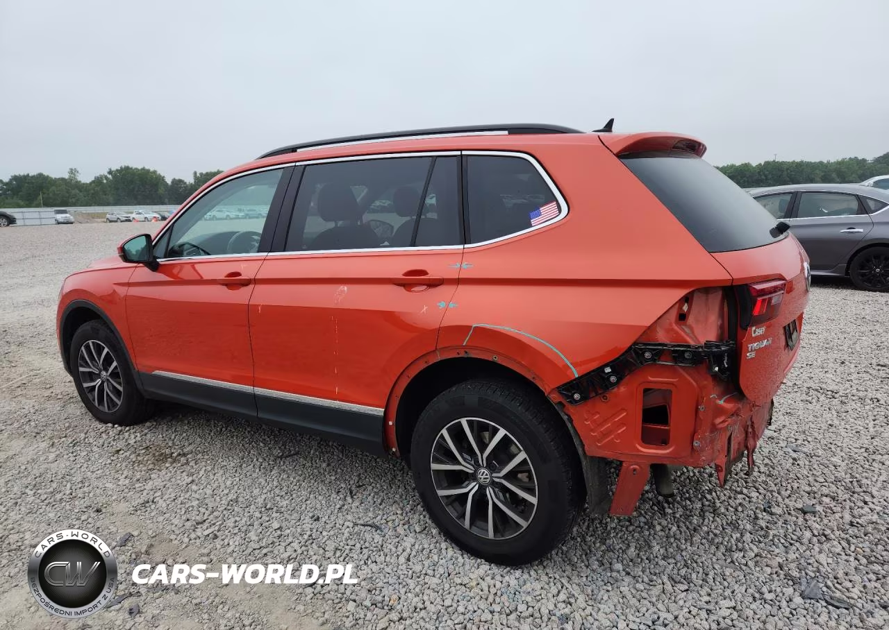 2018 Volkswagen Tiguan Se VIN:3VV2B7AX9JM190176 - 2