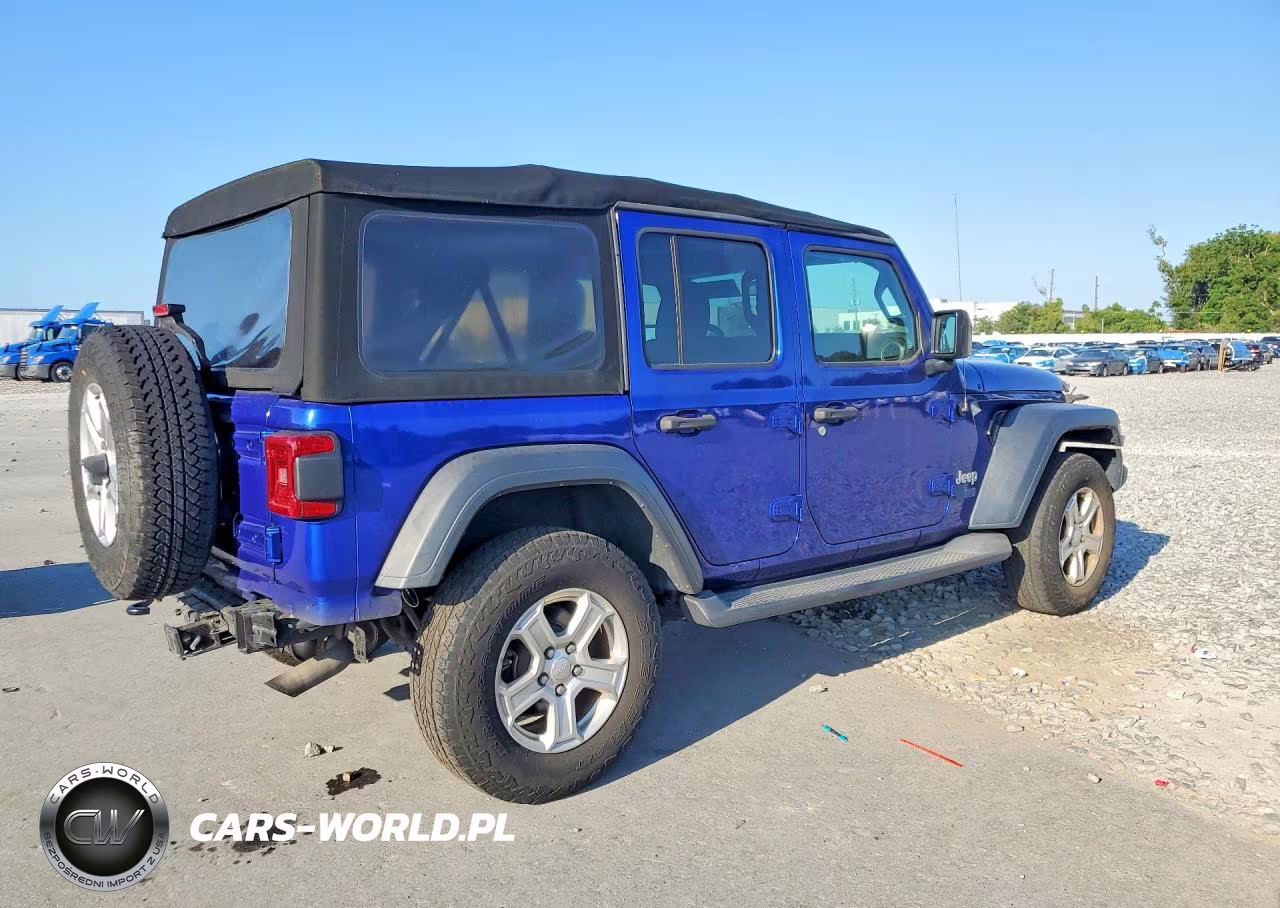 2018 Jeep Wrangler Unlimited Sport VIN:1C4HJXDN1JW200091 - 3