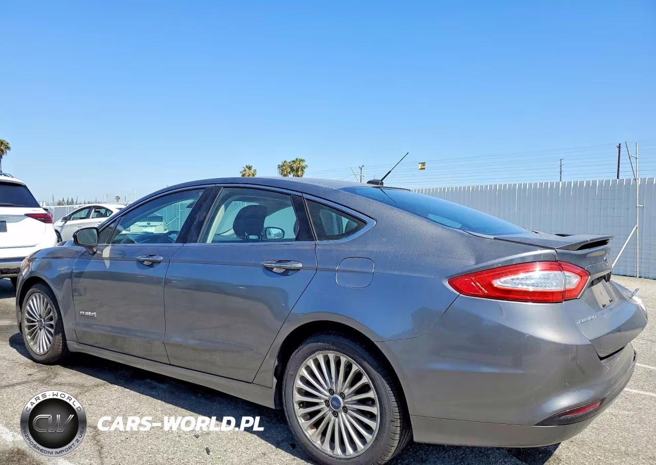 2014 Ford Fusion Titanium Hev VIN:3FA6P0RU0ER378568 - 2