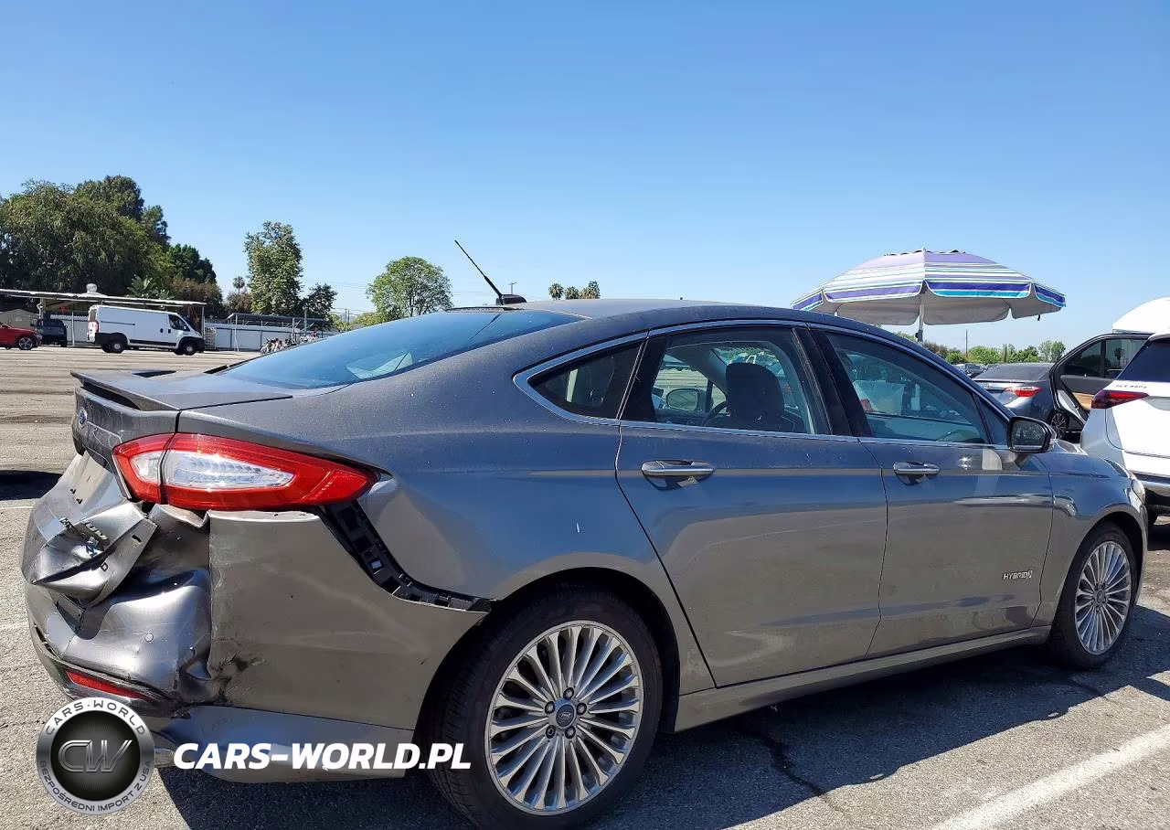 2014 Ford Fusion Titanium Hev VIN:3FA6P0RU0ER378568 - 3