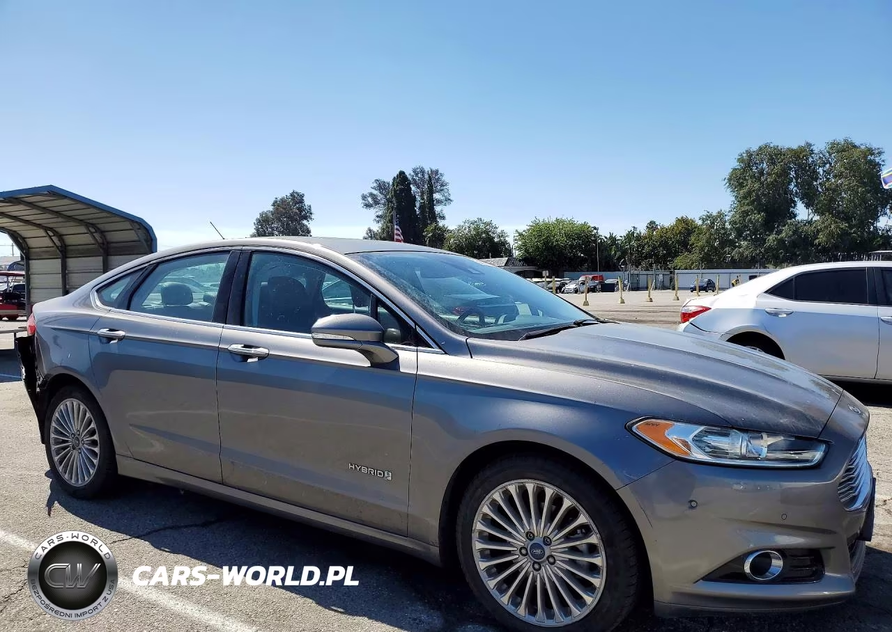 2014 Ford Fusion Titanium Hev VIN:3FA6P0RU0ER378568 - 4
