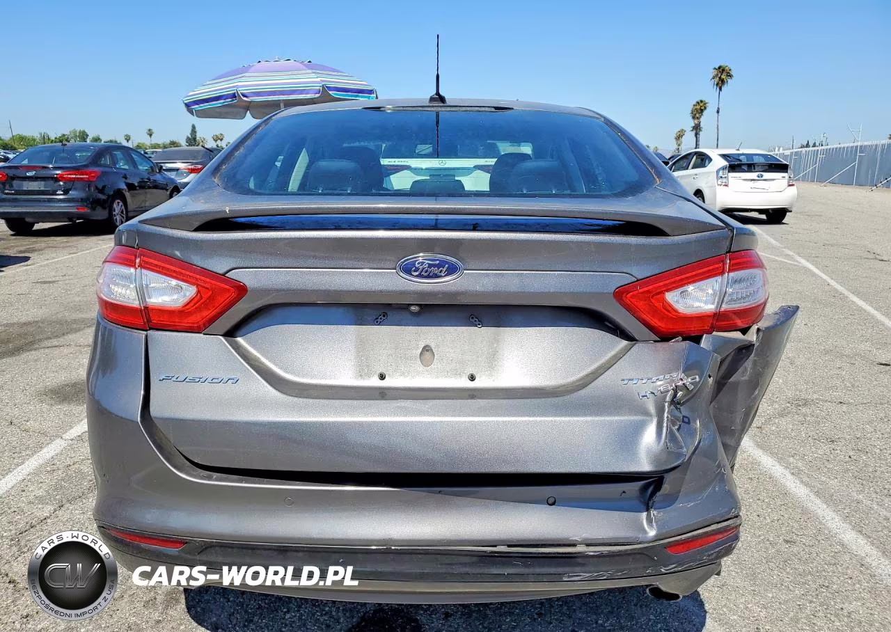 2014 Ford Fusion Titanium Hev VIN:3FA6P0RU0ER378568 - 6
