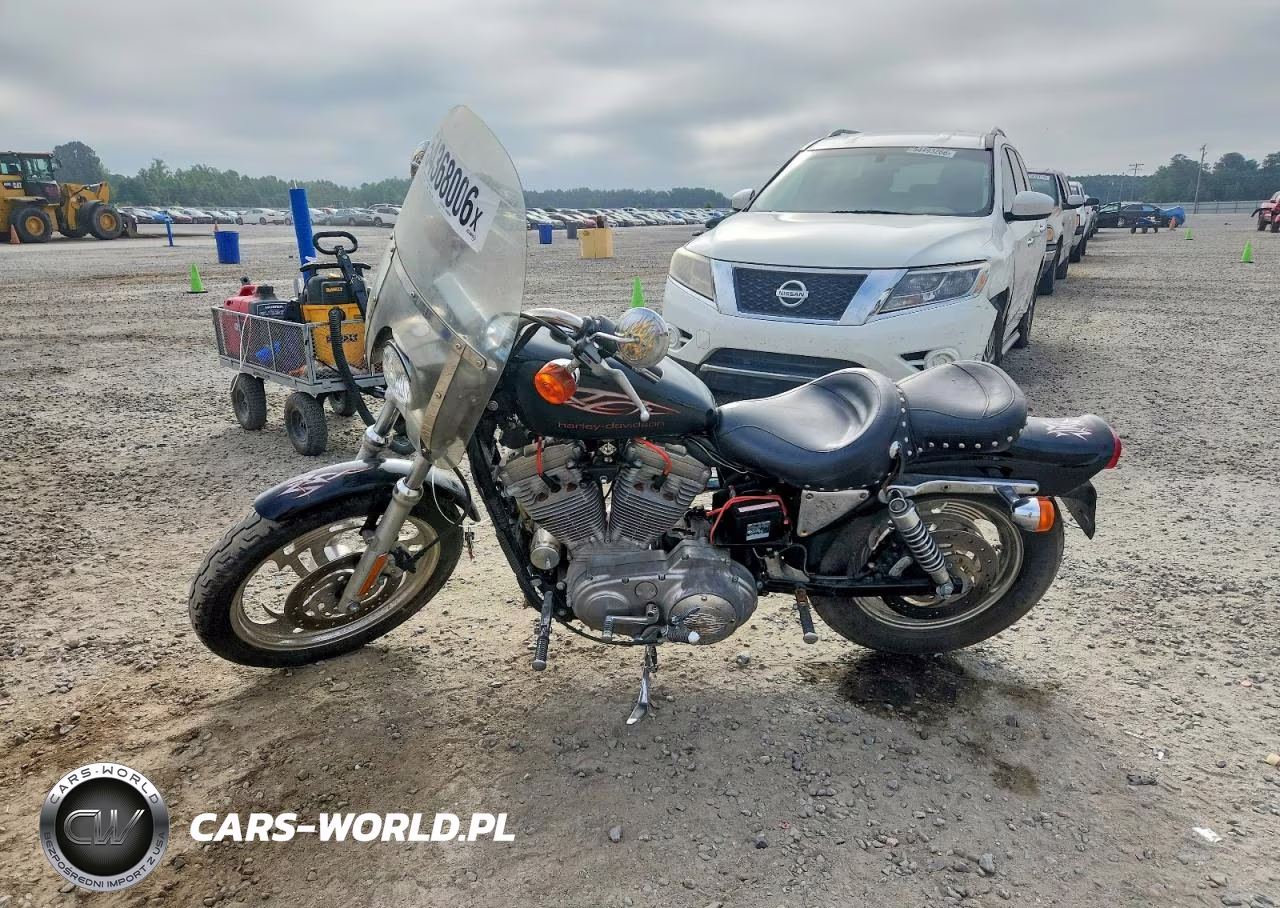 2001 Harley Davidson Xl883 Hugger VIN:1HD4CEM181K146496 - 3