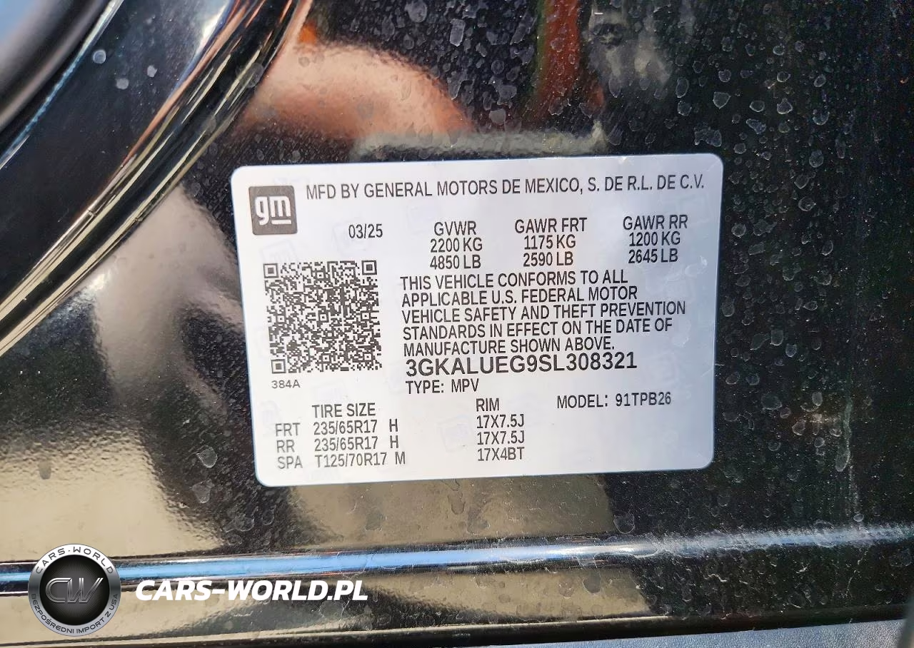 2025 GMC Terrain Elevation VIN:3GKALUEG9SL308321 - 13