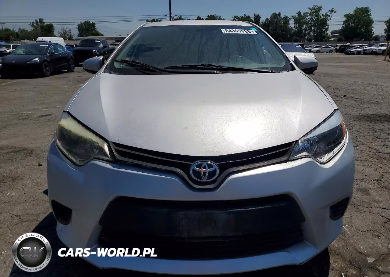 2014 Toyota Corolla Le VIN:5YFBURHE7EP099186 - 5