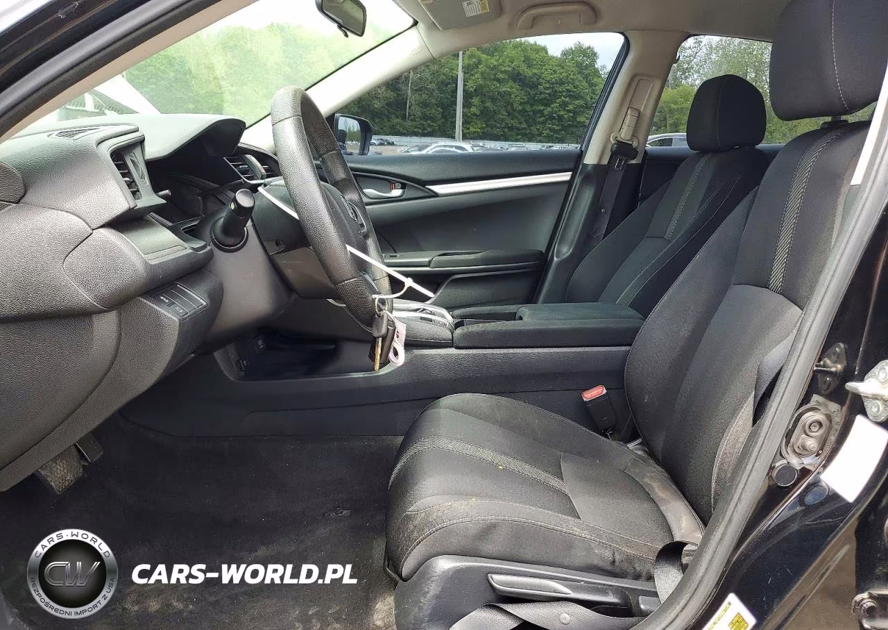 2017 Honda Civic Lx VIN:19XFC2F55HE208748 - 7
