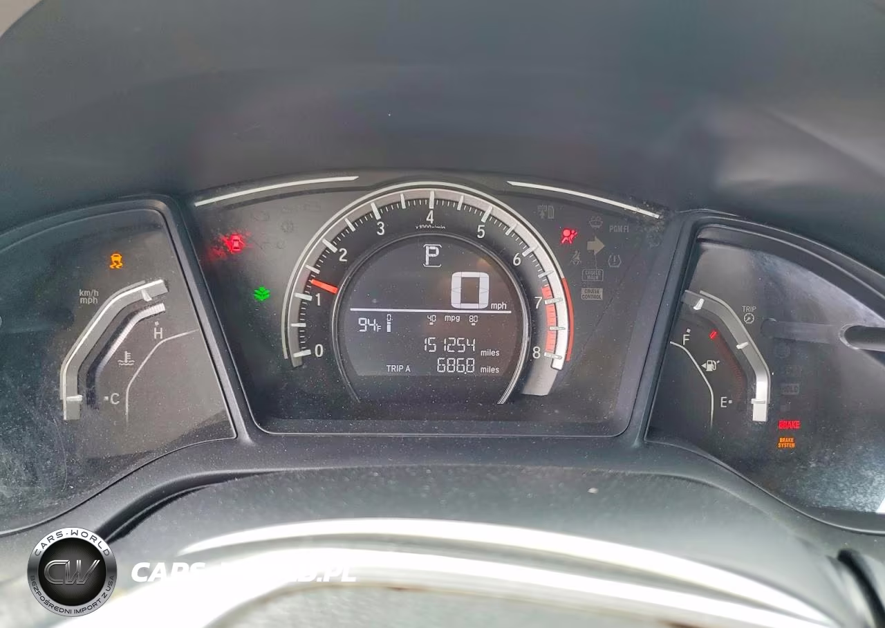 2017 Honda Civic Lx VIN:19XFC2F55HE208748 - 9