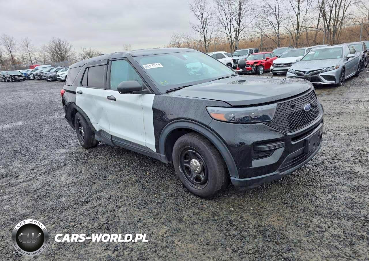 2022 Ford Explorer Police Interceptor VIN:1FM5K8AW1NNA08504 - 3