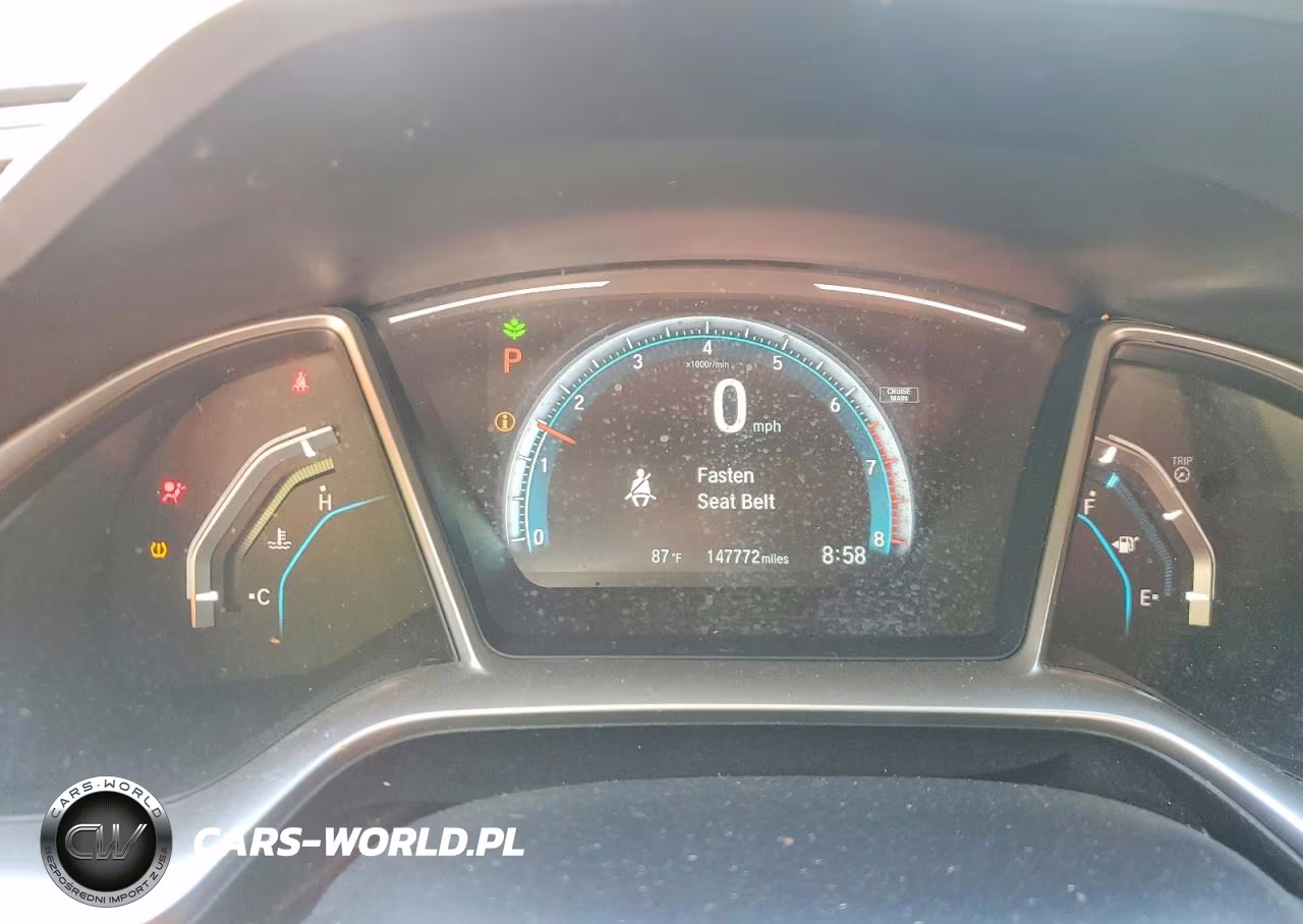 2017 Honda Civic Exl VIN:2HGFC3B75HH360998 - 9