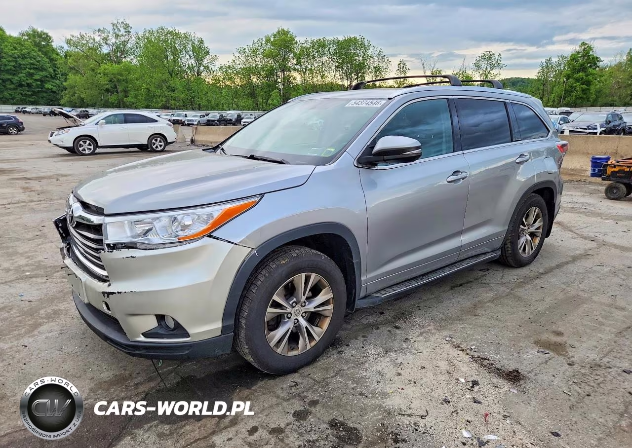 2015 Toyota Highlander Xle – zdjęcie 1 z 14