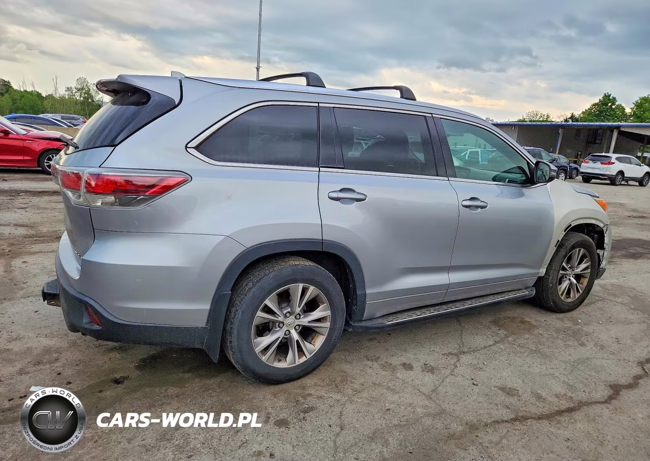 2015 Toyota Highlander Xle VIN:5TDJKRFH2FS198506 - 3