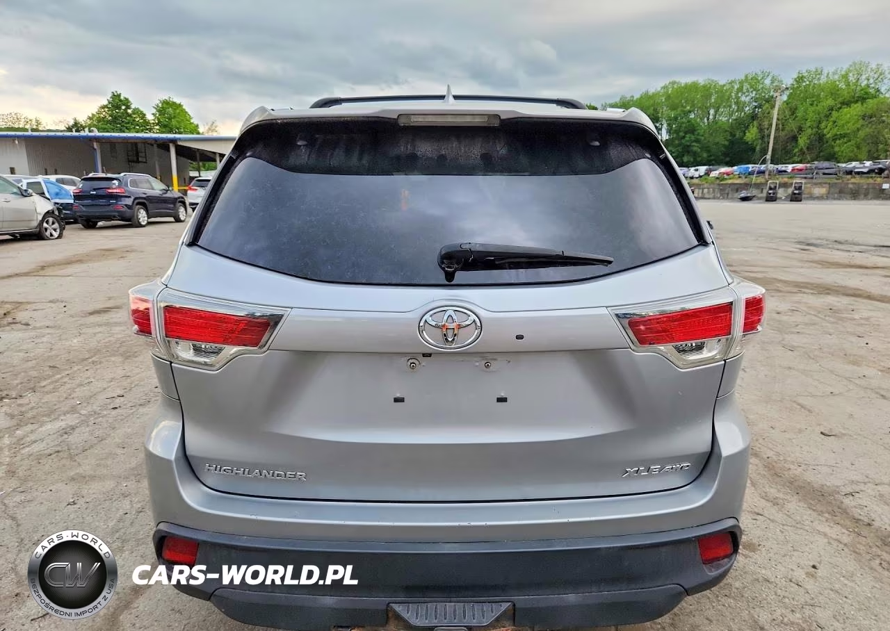 2015 Toyota Highlander Xle VIN:5TDJKRFH2FS198506 - 6