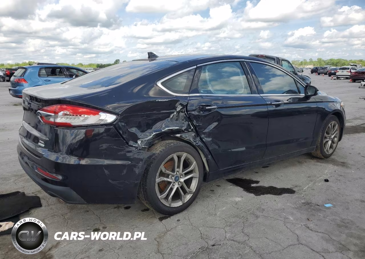 2019 Ford Fusion Sel VIN:3FA6P0CD2KR147322 - 3