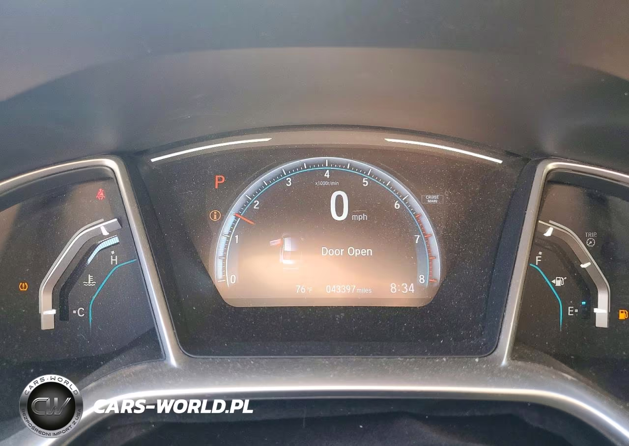 2018 Honda Civic Exl VIN:JHMFC1F70JX028867 - 9
