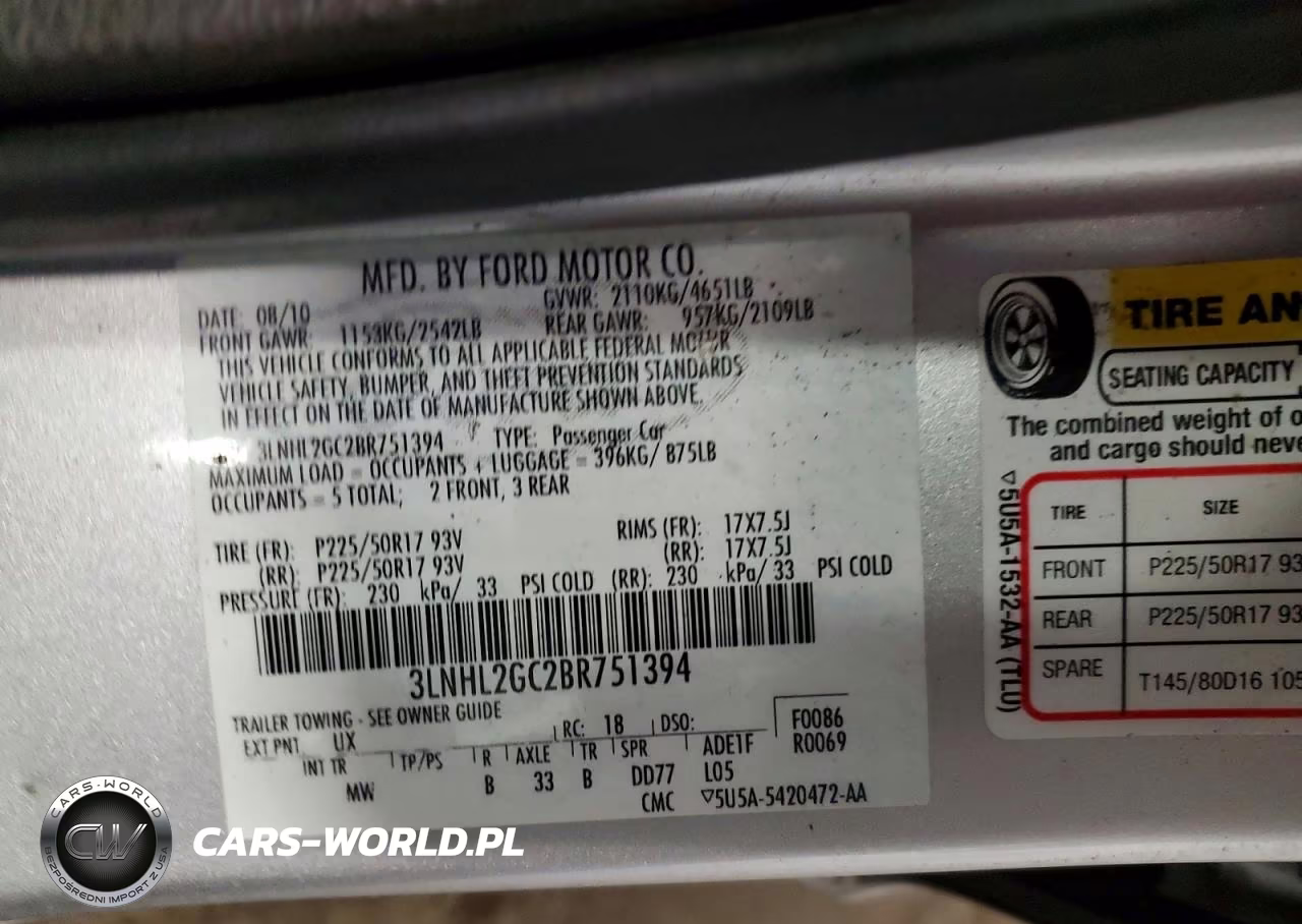 2011 Lincoln Mkz VIN:3LNHL2GC2BR751394 - 12