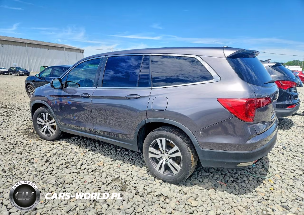 2017 Honda Pilot VIN:5FNYF6H36HB093476 - 2