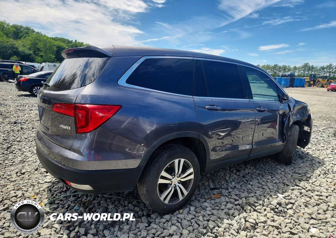 2017 Honda Pilot VIN:5FNYF6H36HB093476 - 3