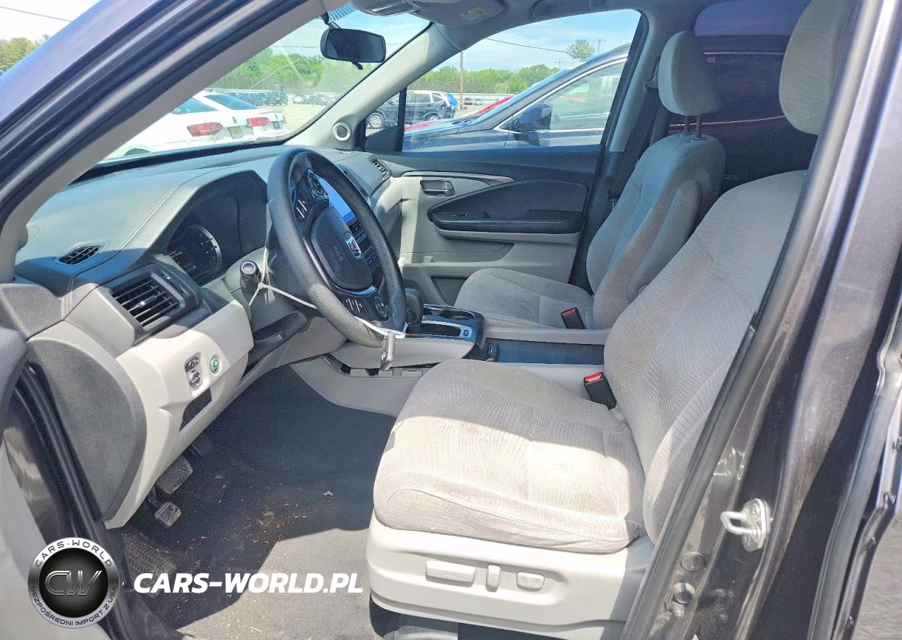 2017 Honda Pilot VIN:5FNYF6H36HB093476 - 7