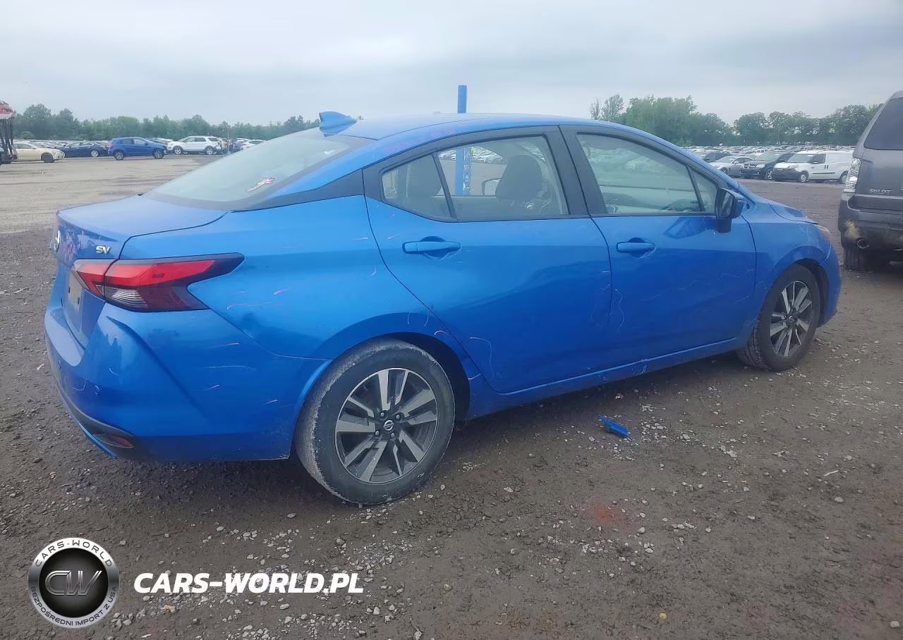 2021 Nissan Versa Sv VIN:3N1CN8EVXML810796 - 3