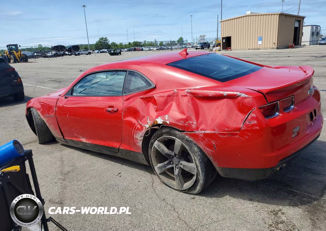 2012 Chevrolet Camaro Lt VIN:2G1FC1E38C9116706 - 2