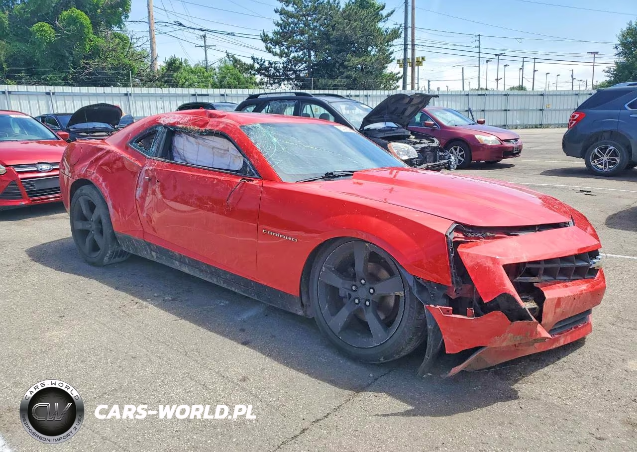 2012 Chevrolet Camaro Lt VIN:2G1FC1E38C9116706 - 4