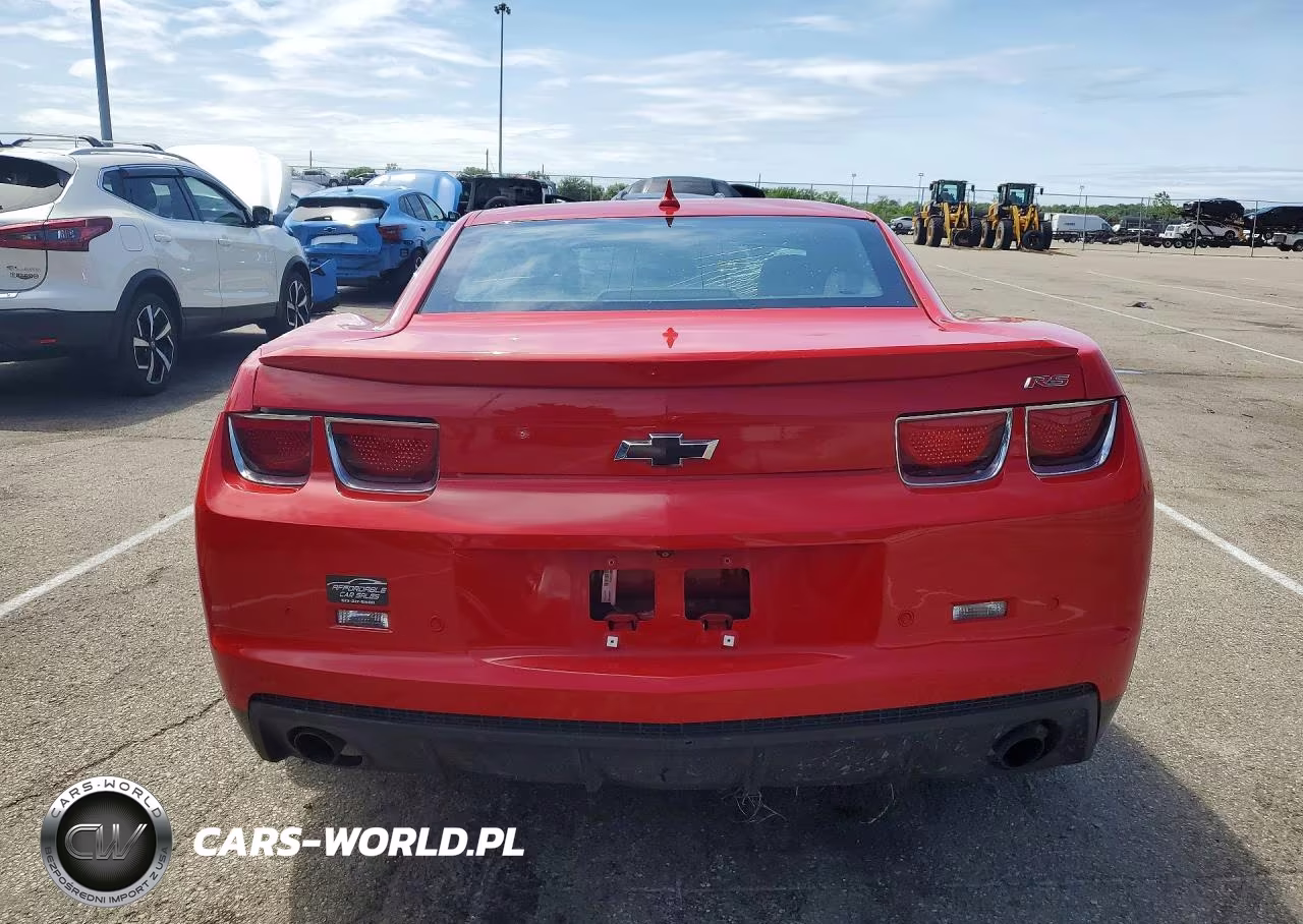 2012 Chevrolet Camaro Lt VIN:2G1FC1E38C9116706 - 6