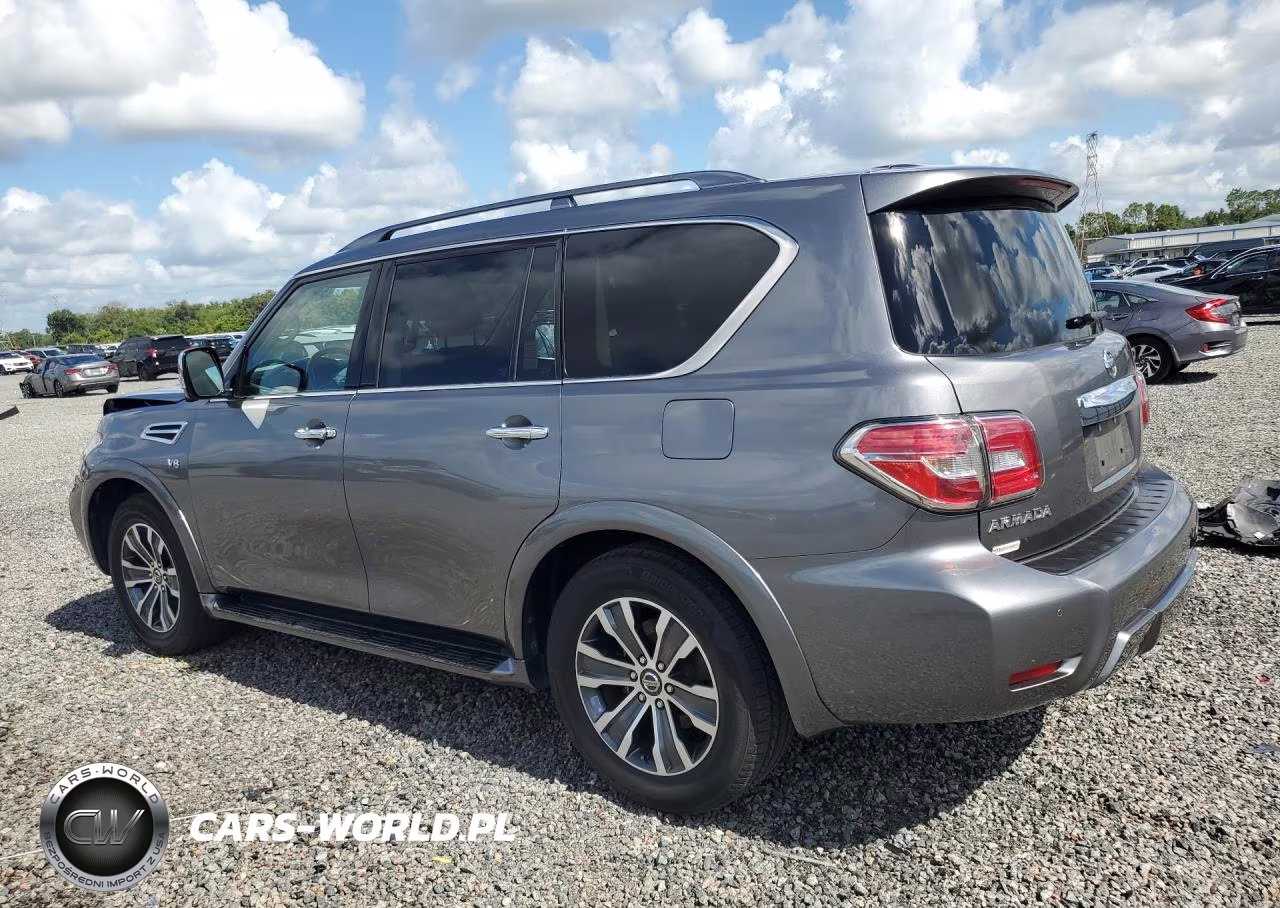 2019 Nissan Armada Sl VIN:JN8AY2ND3KX009875 - 2