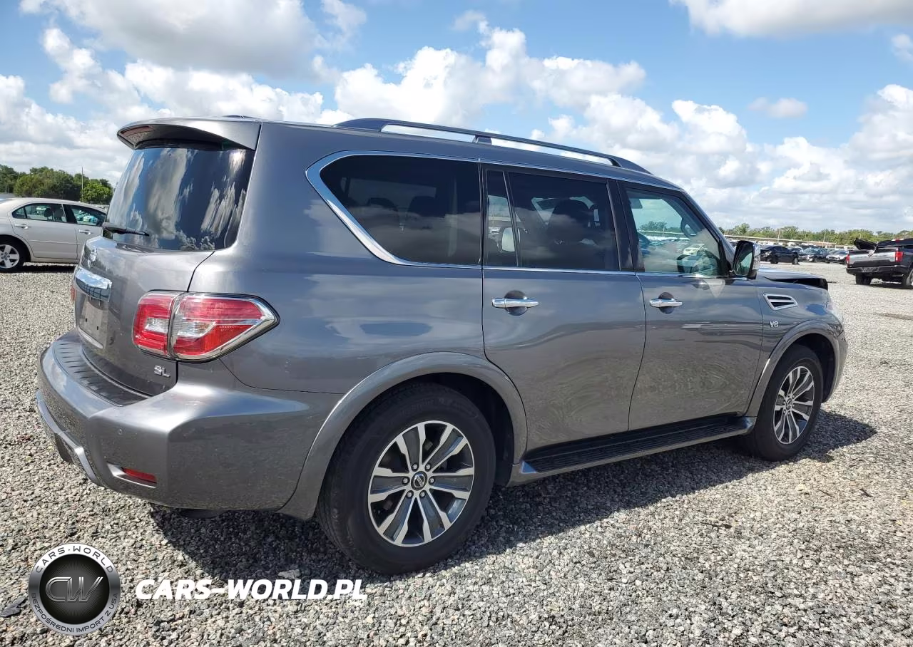 2019 Nissan Armada Sl VIN:JN8AY2ND3KX009875 - 3