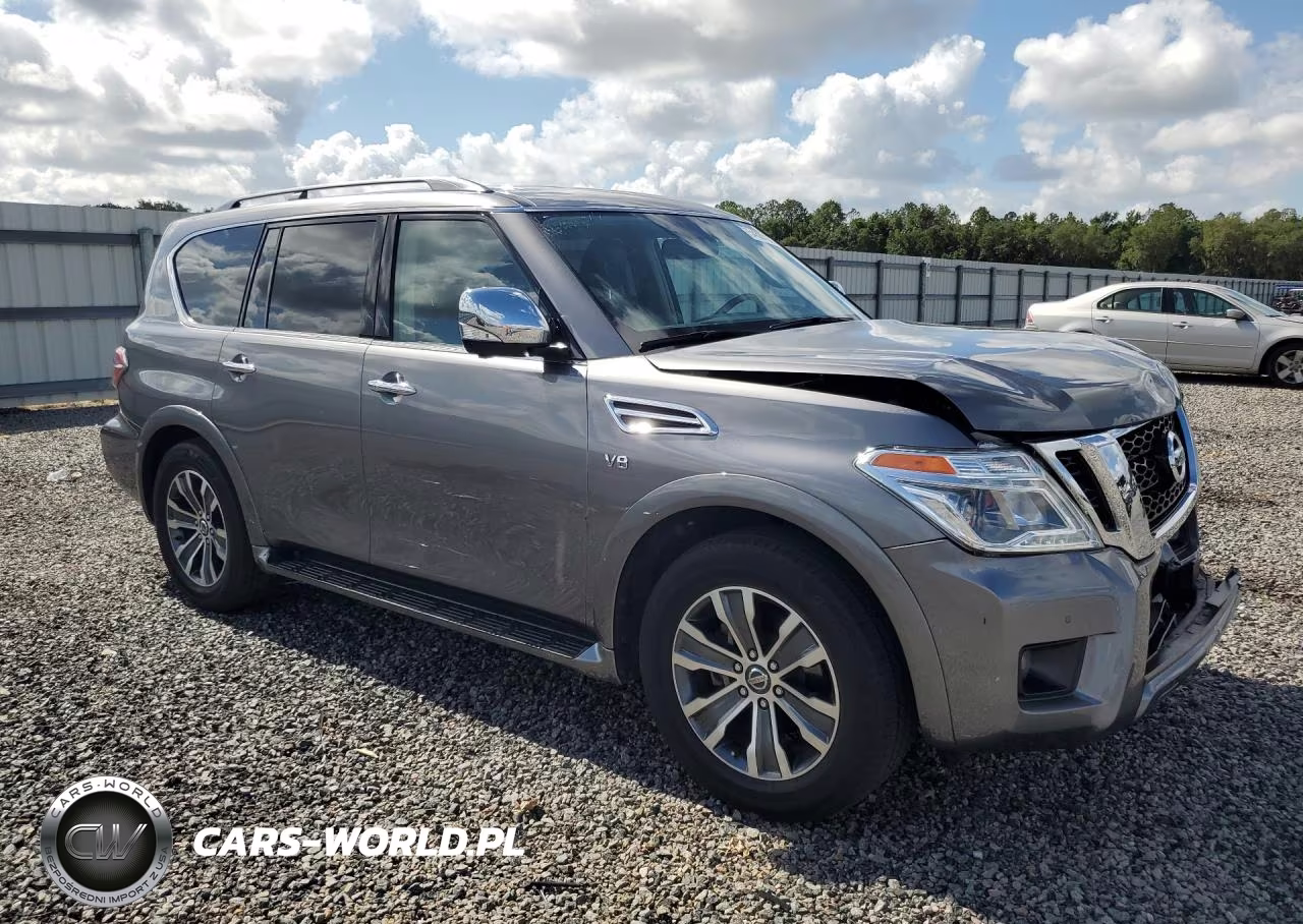 2019 Nissan Armada Sl VIN:JN8AY2ND3KX009875 - 4