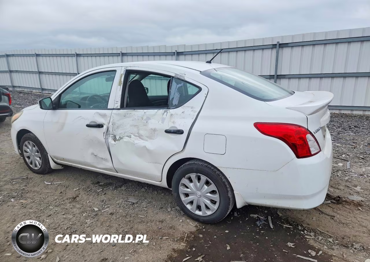 2017 Nissan Versa 1.6 S Plus VIN:3N1CN7AP5HL855443 - 2