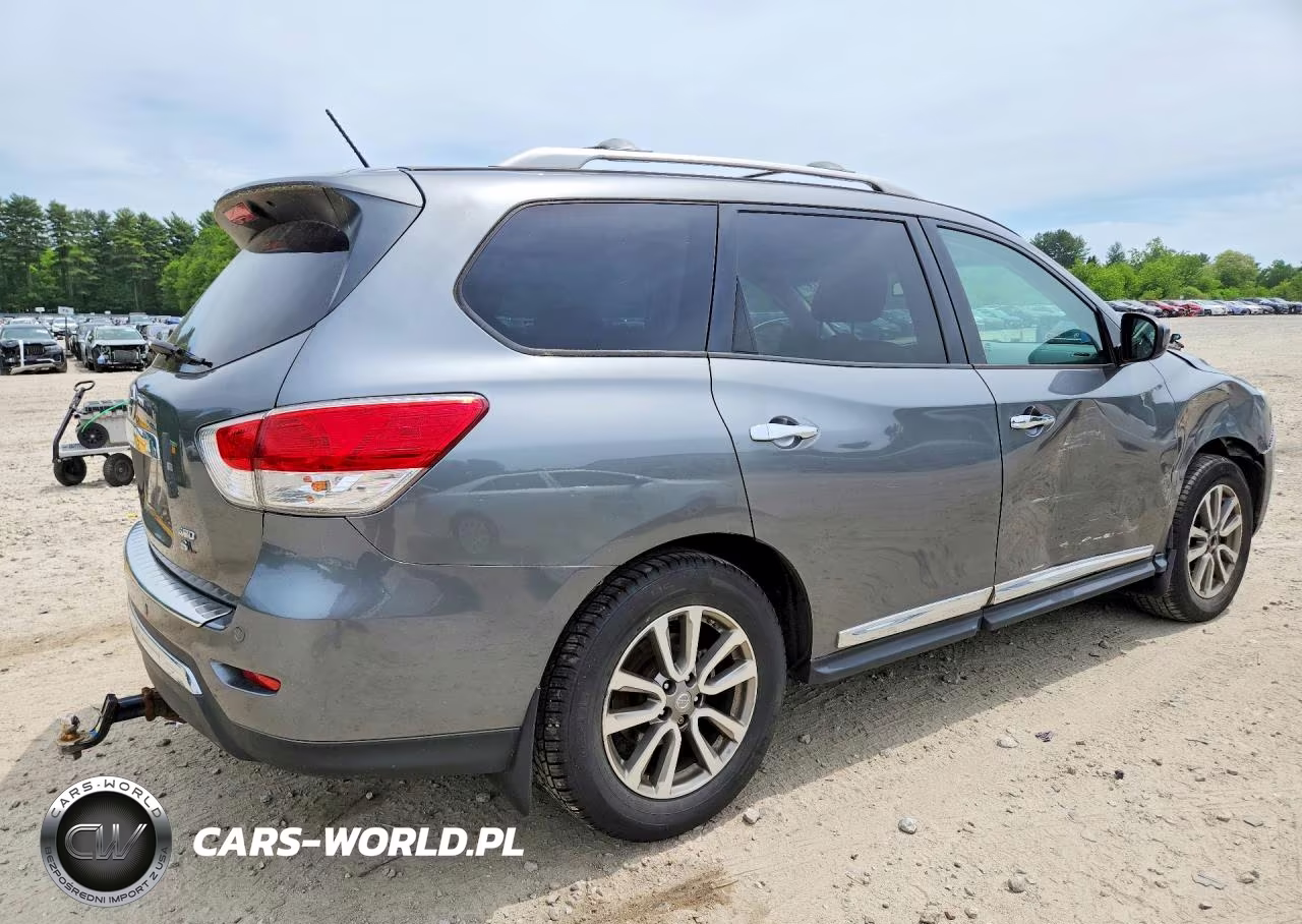 2015 Nissan Pathfinder Sl VIN:5N1AR2MM0FC666118 - 3