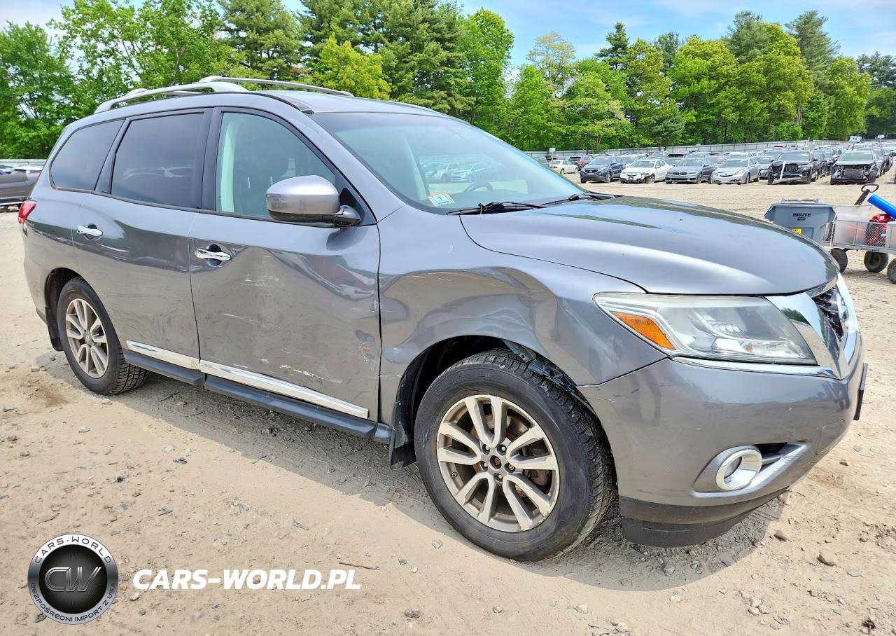 2015 Nissan Pathfinder Sl VIN:5N1AR2MM0FC666118 - 4