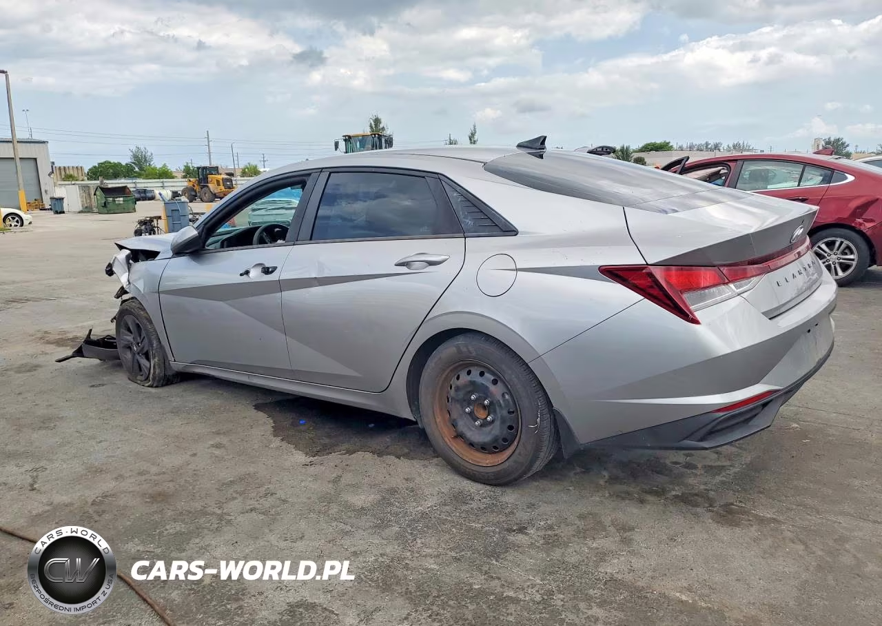 2021 Hyundai Elantra Sel VIN:5NPLM4AG2MH038407 - 2