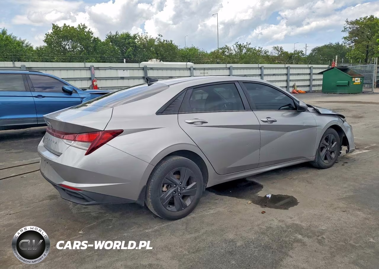 2021 Hyundai Elantra Sel VIN:5NPLM4AG2MH038407 - 3